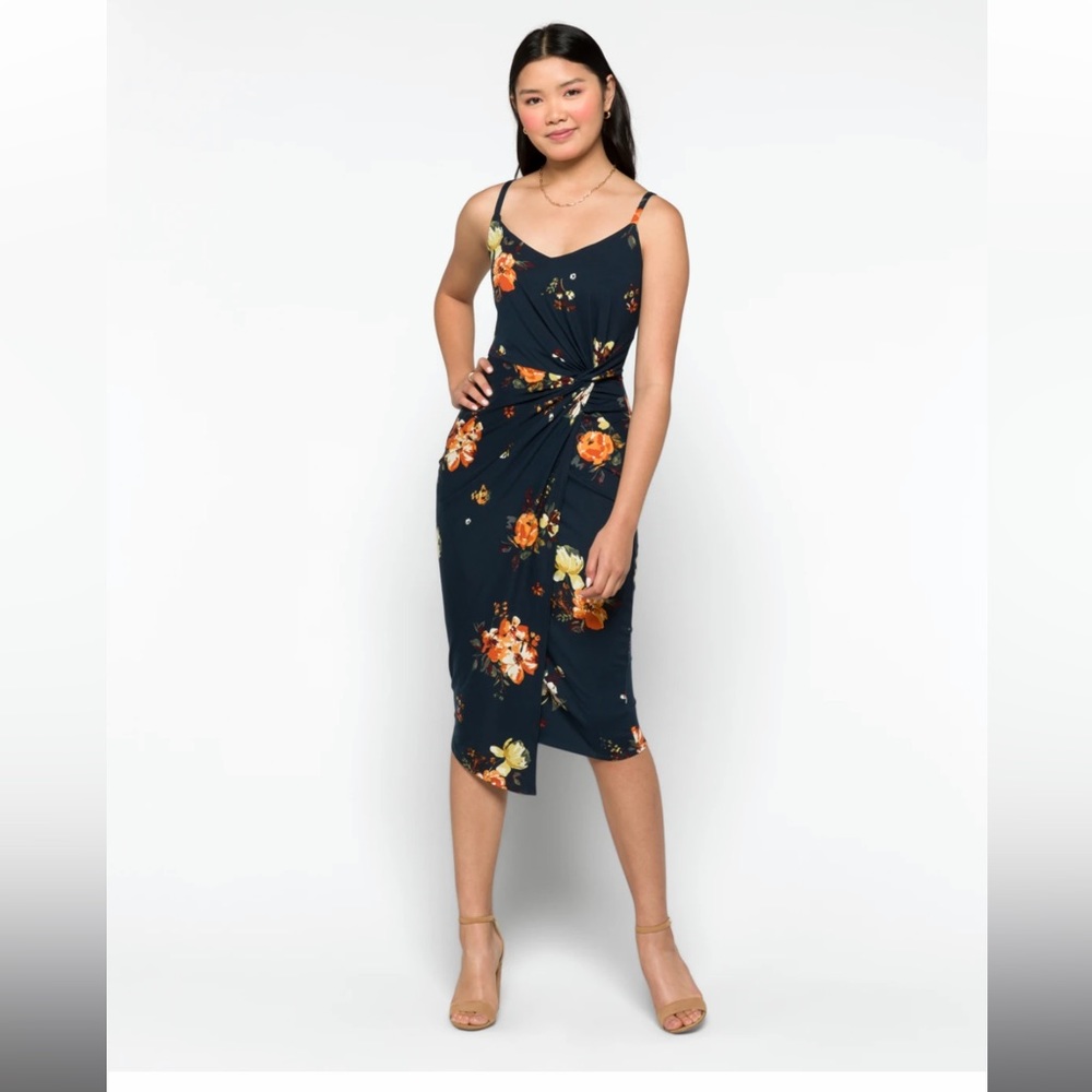 Nine Britton stitch fix fitted midi dress